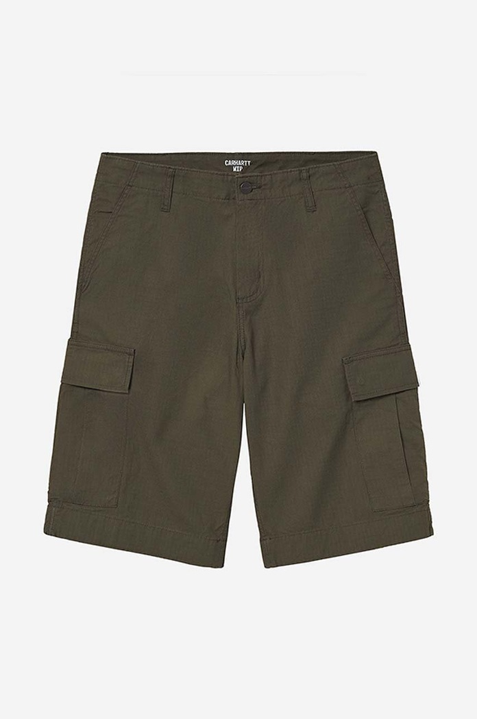 Clothing Carhartt WIP cotton shorts Regular Cargo Short I028246.CYPRESS green