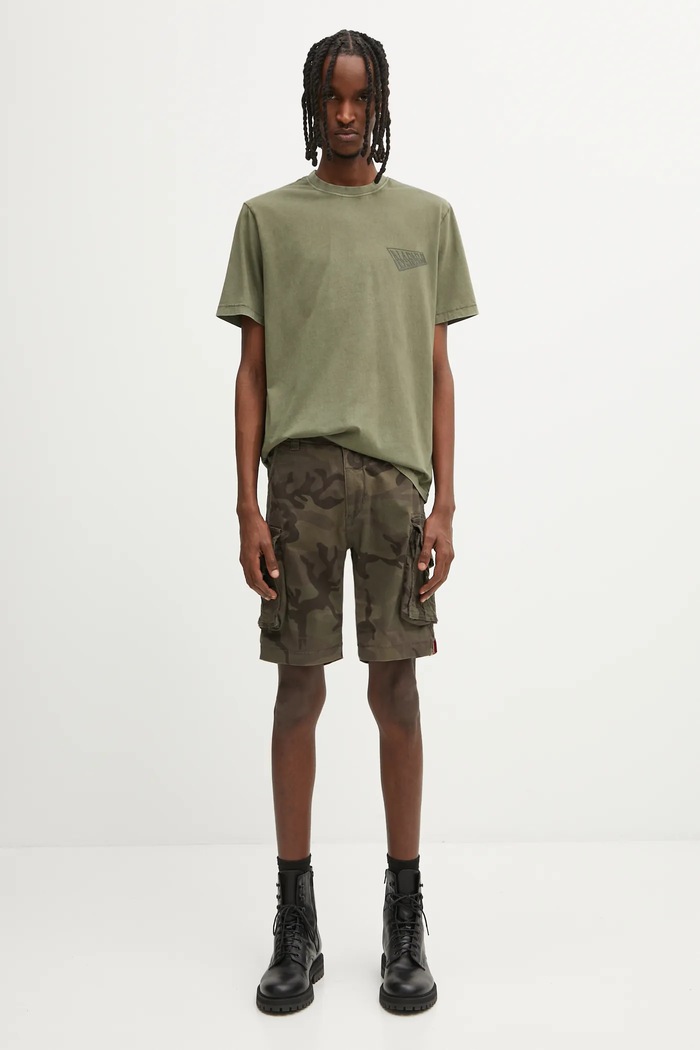Alpha Industries szorty zielony 196201.415