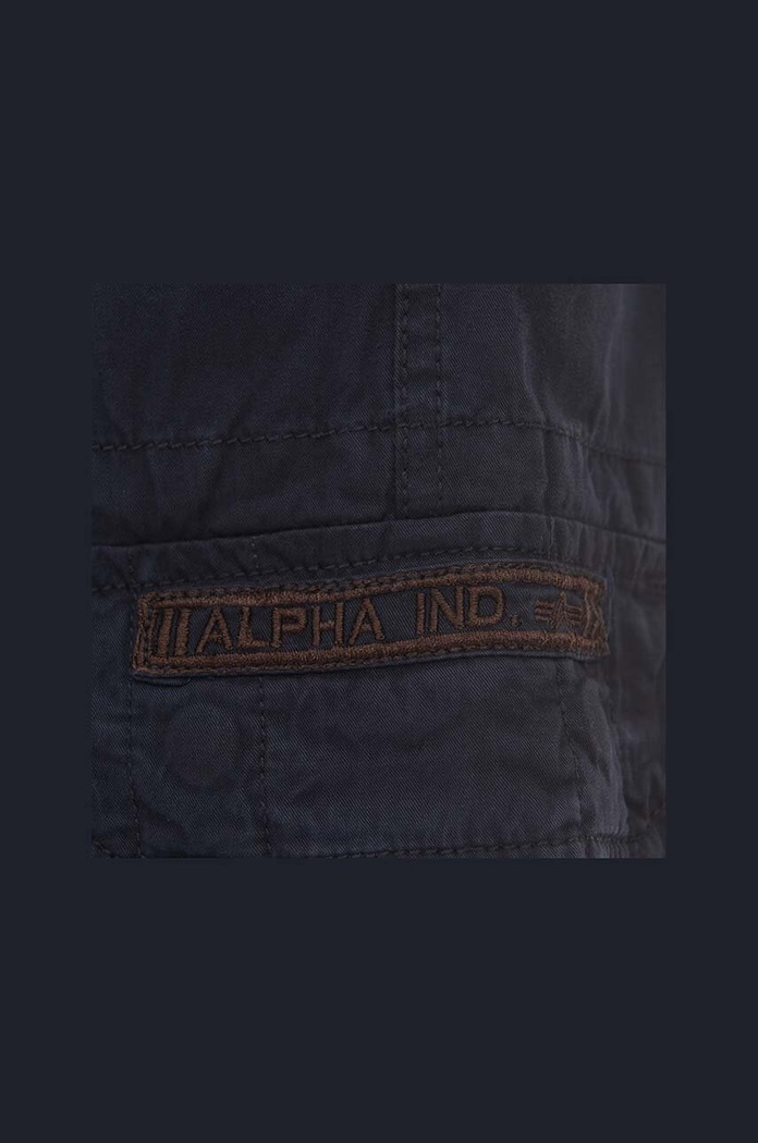 Odjeća Pamučne kratke hlače Alpha Industries Jet Short 191200.07 mornarsko plava