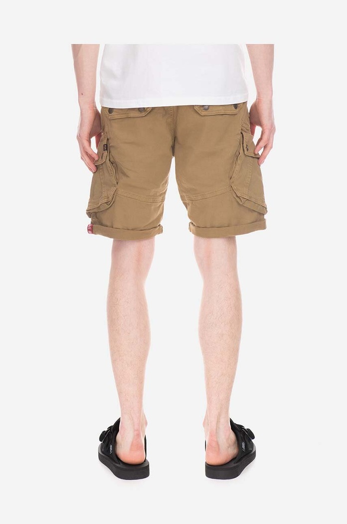 Kraťasy Alpha Industries Combat 116210.13 béžová AA00