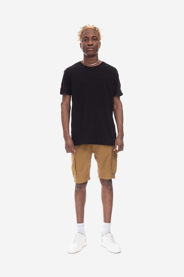 Oblečení Bavlněné šortky Alpha Industries 106251.13 hnědá