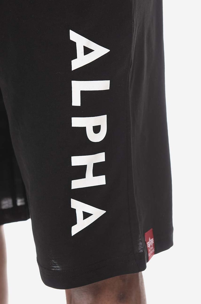 Bavlnené šortky Alpha Industries Alpha Jersey Short 116366.03