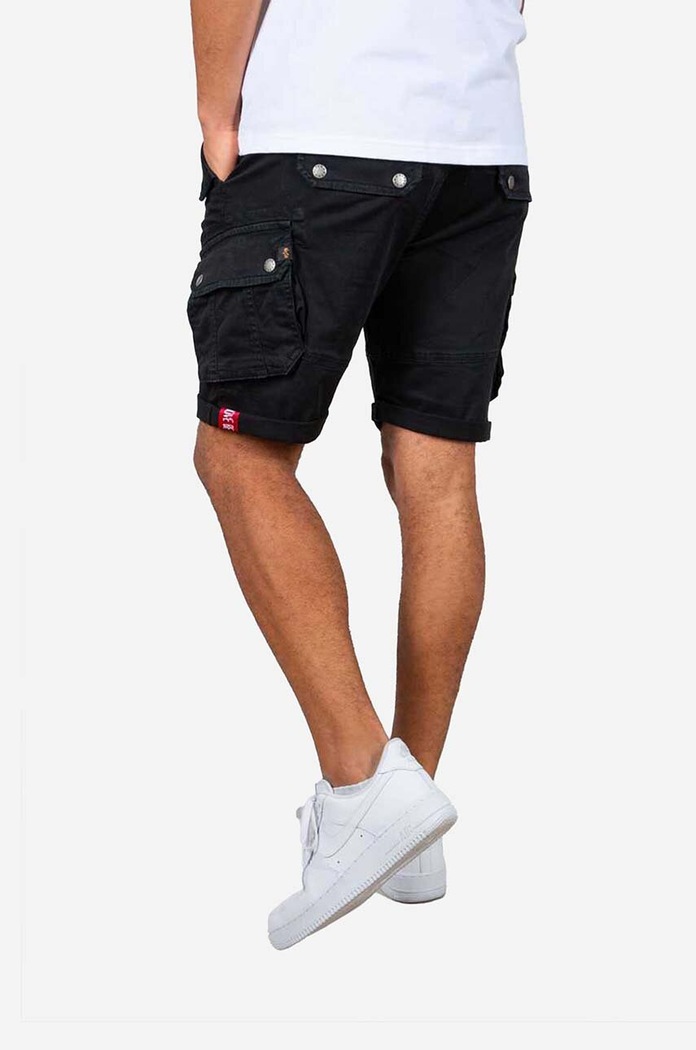 Kraťasy Alpha Industries Combat Alpha Industries černá 116210.03