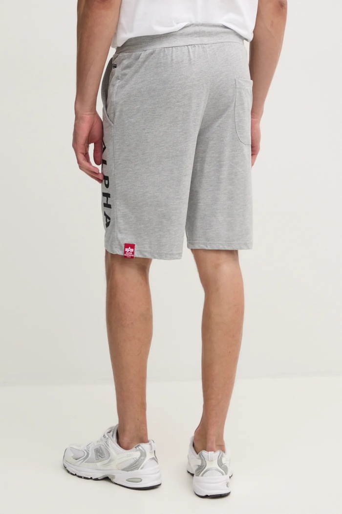 Kraťasy Alpha Industries Alpha Jersey šedá 116366.17