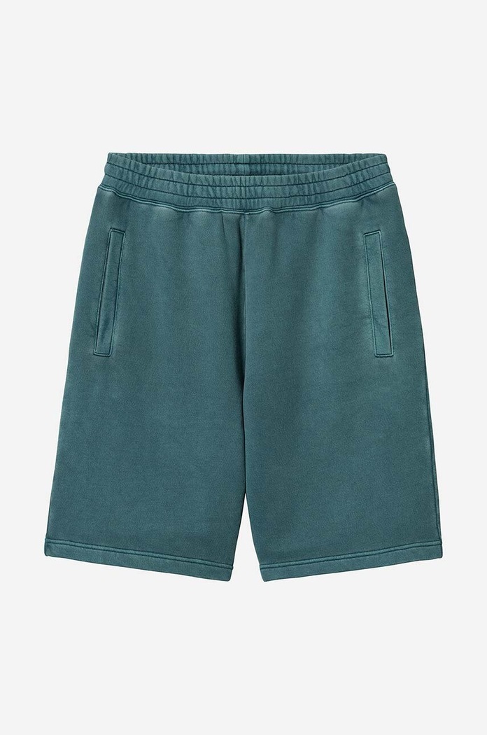 Carhartt WIP cotton shorts Nelson I030130 green SS23