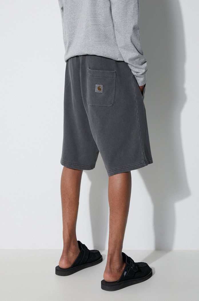 Clothing Carhartt WIP cotton shorts Nelson I030130 gray