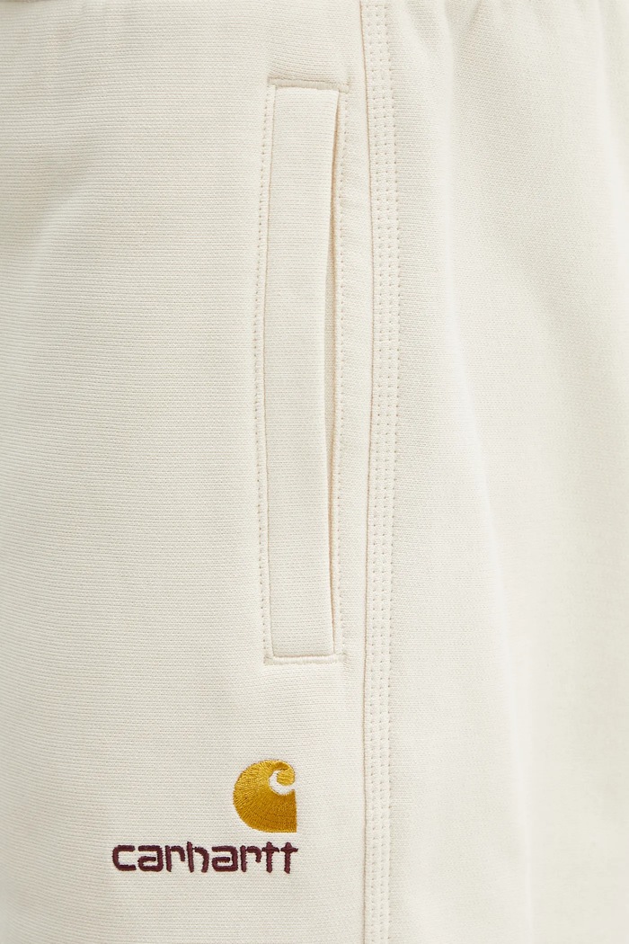 Kratke hlače Carhartt WIP American Script Sweat Short bež I031685