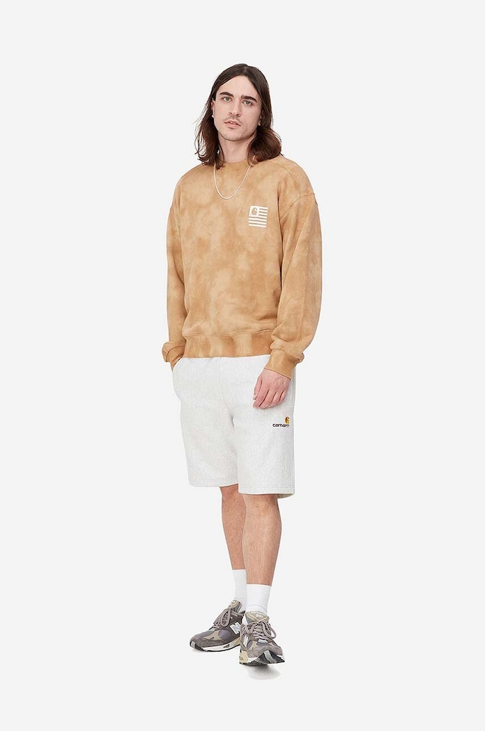 Abbigliamento Carhartt WIP pantaloncini I031685 grigio