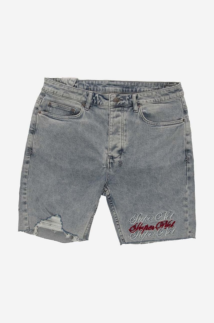 KSUBI Szorty jeansowe niebieski MSP23WA010