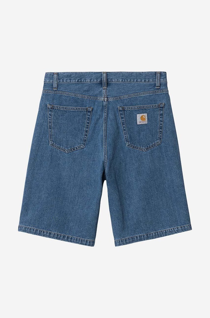 Carhartt WIP cotton denim shorts I030469 blue AA00