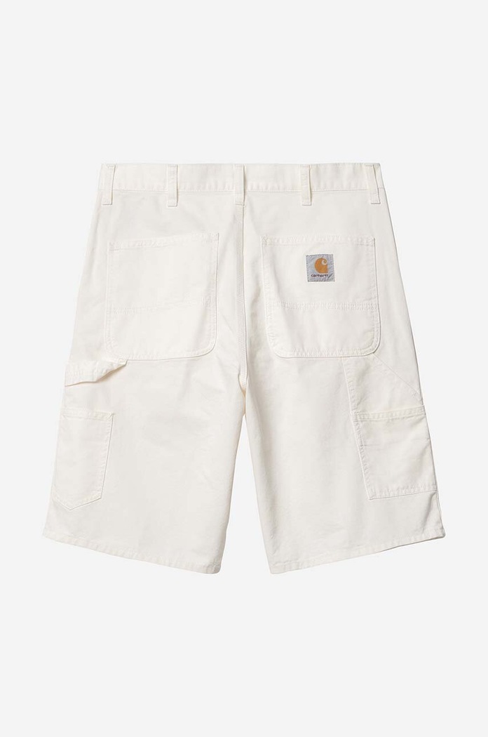 Odzież Carhartt WIP szorty bawełniane Single Knee Short I031504 beżowy