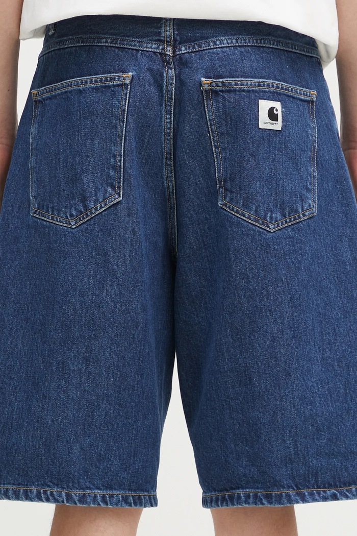 Carhartt WIP pantaloncini di jeans blu I031919