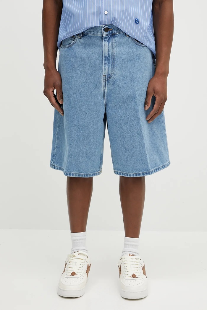 Traper kratke hlače Carhartt WIP plava I031919