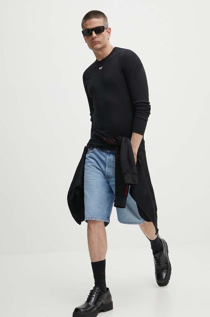 Jeans kratke hlače Diesel CALZONCINI A06430.0DQAF modra AA00