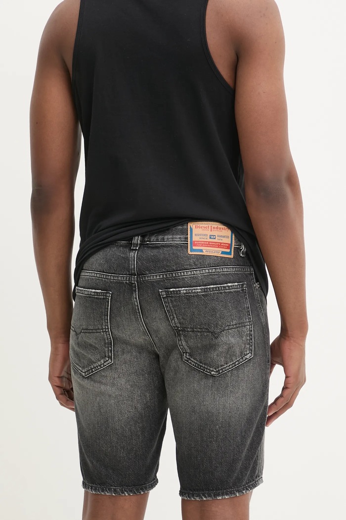 Одежда Джинсовые шорты Diesel D-FIN SHORTS A14621.0GRDX серый