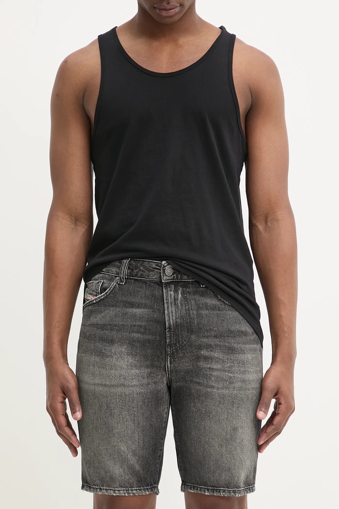Джинсовые шорты Diesel D-FIN SHORTS серый A14621.0GRDX