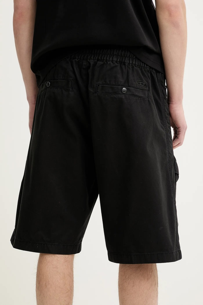 Oblečenie Šortky Diesel P-BEECK-SHORT SHORTS A14762.0NJBP čierna