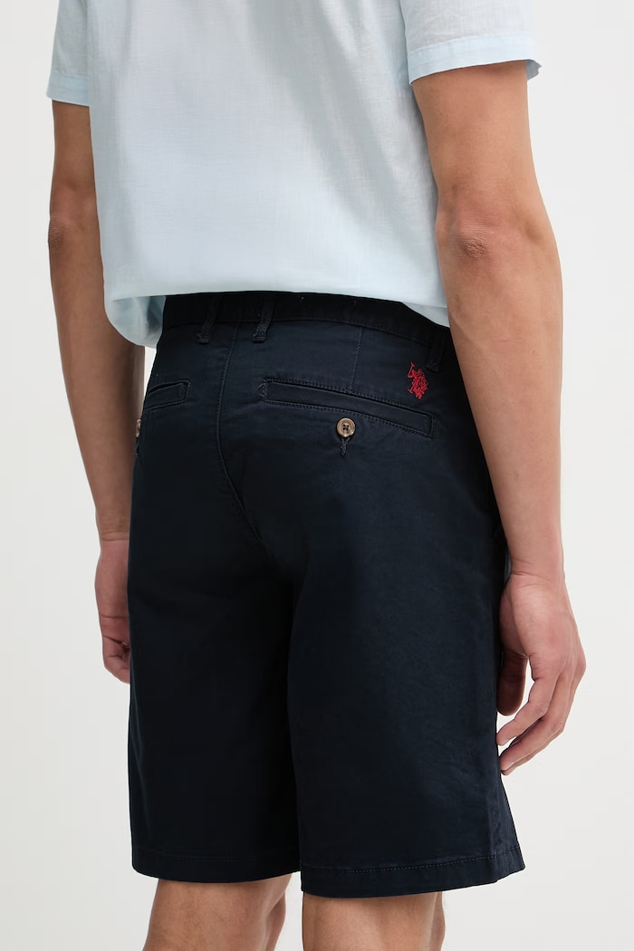 Oblečenie Šortky U.S. Polo Assn. CLASSIC USPA CHINO MUP3338 tmavomodrá