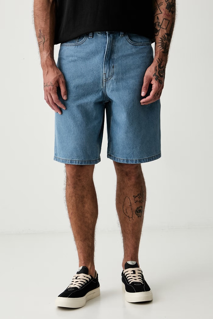 Vans szorty męskie jeansowe niebieski VN000C9VCDX1