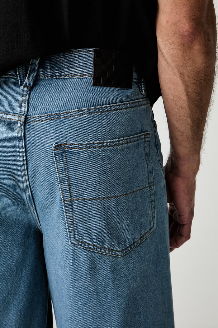Vans szorty męskie jeansowe niebieski VN000C9VCDX1