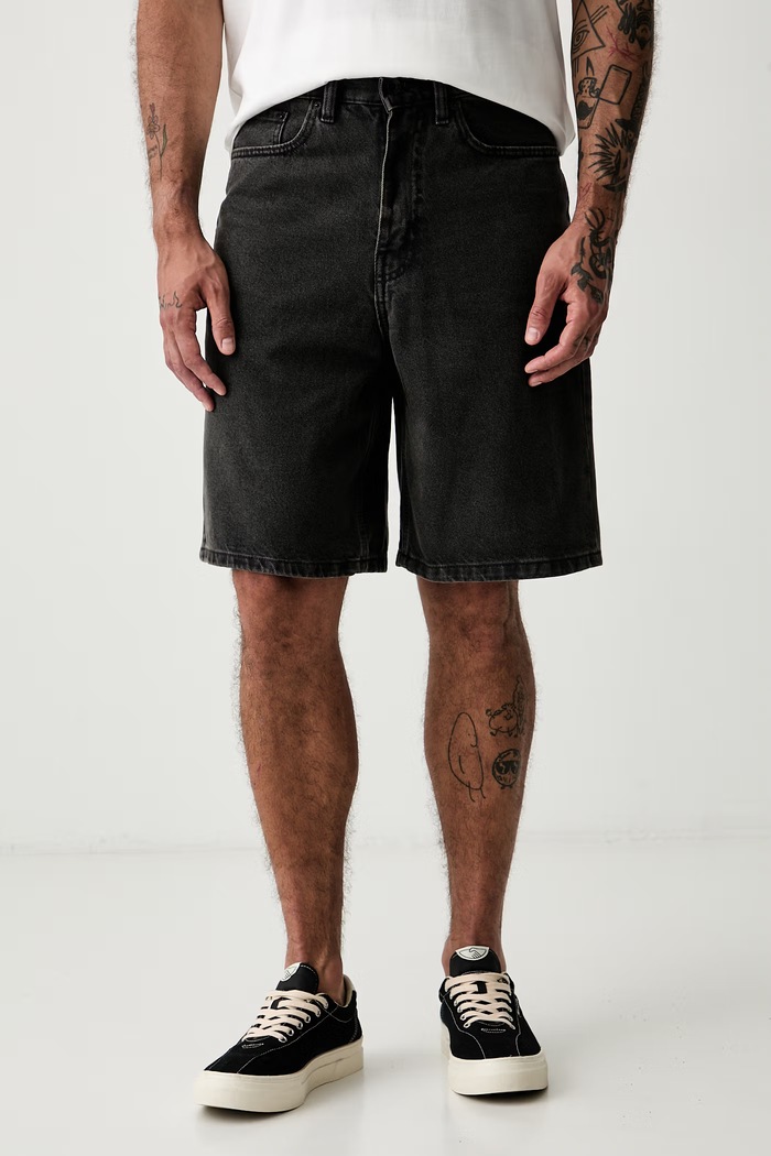 Vans szorty męskie jeansowe czarny VN000C9VEMQ1