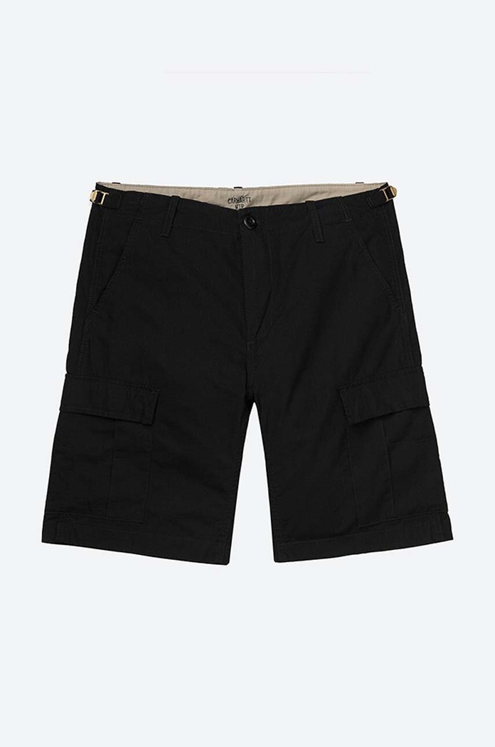 Дрехи Памучен къс панталон Carhartt WIP I028245.BLACK черен
