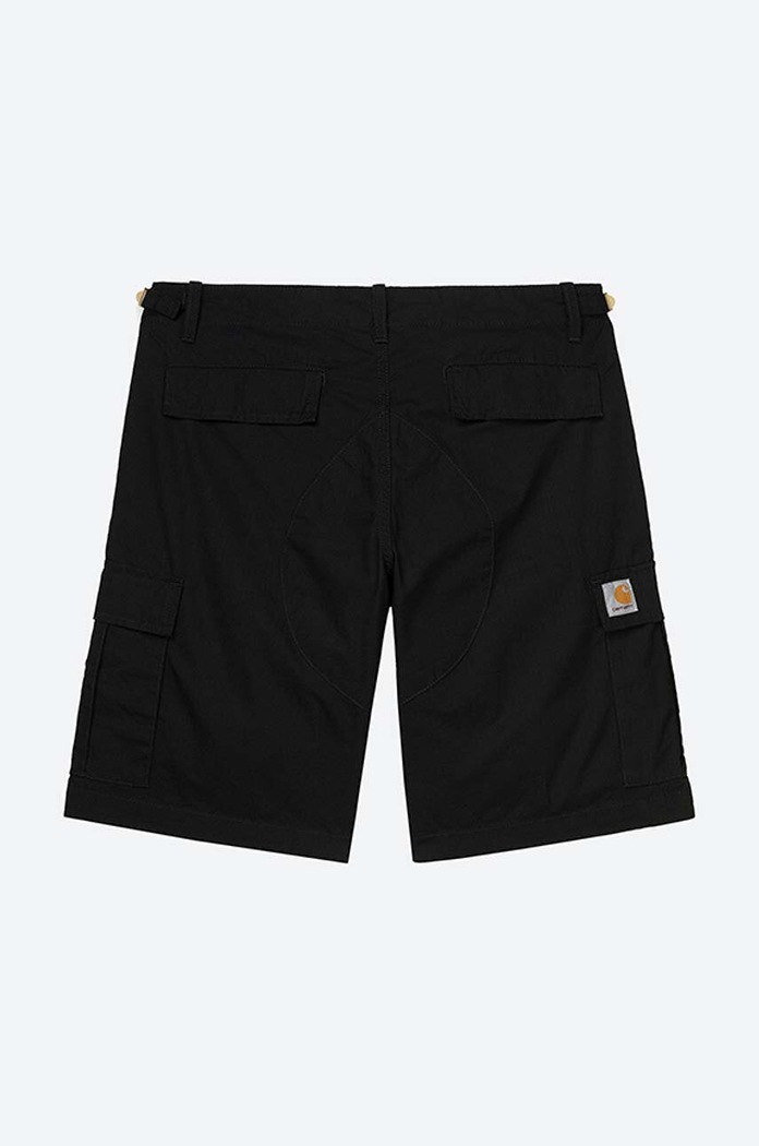 Памучен къс панталон Carhartt WIP черен I028245.BLACK