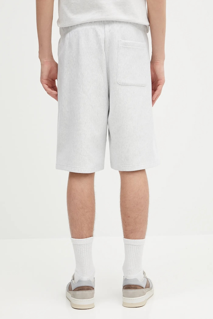 Clothing Carhartt WIP shorts American Script Sweat Short I031685.482XX gray