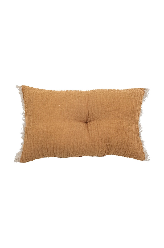 Bloomingville poduszka ozdobna Adita 40 x 25 cm żółty 82054056