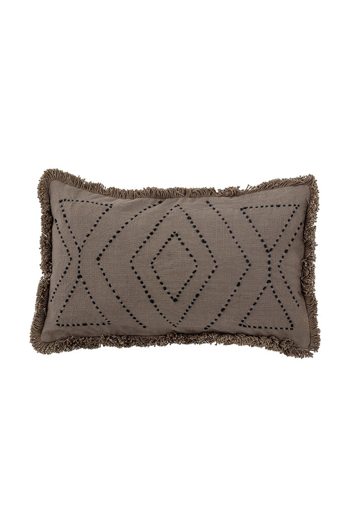 Bloomingville poduszka ozdobna Baloo 50 x 30 cm brązowy 82051394