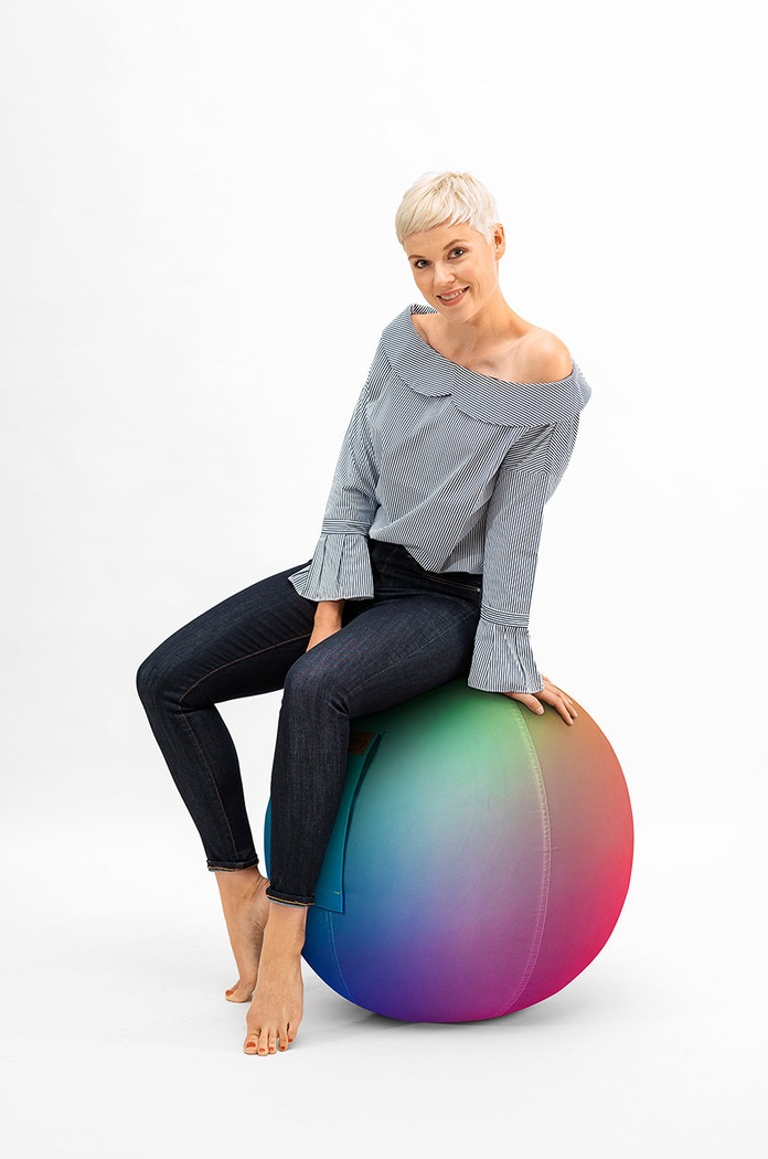 Lifestyle Sedací míč Magma Rainbow SittingBall 80130.098 vícebarevná