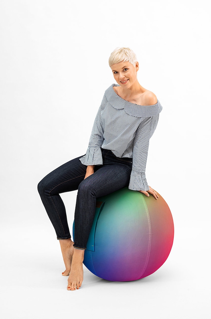 Lifestyle Sedací míč Magma Rainbow SittingBall 80130.098 vícebarevná