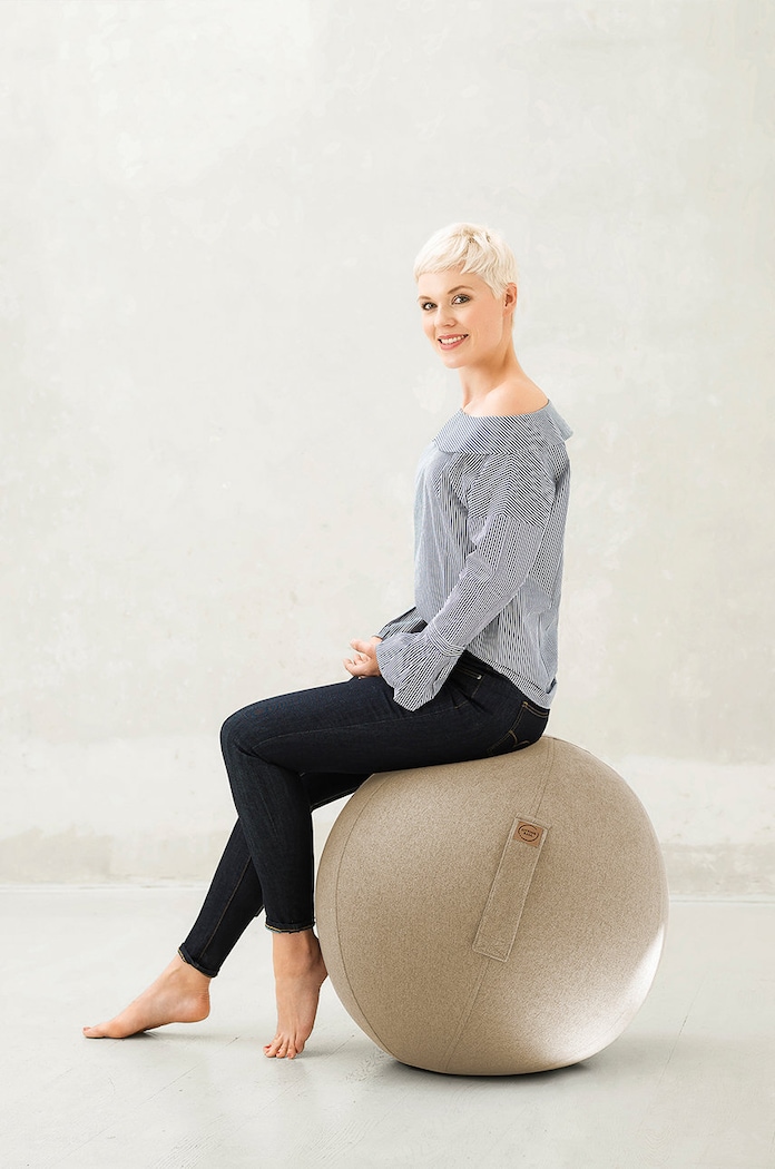 Magma Lopta na sedenie Felt SittingBall 80010.071 béžová