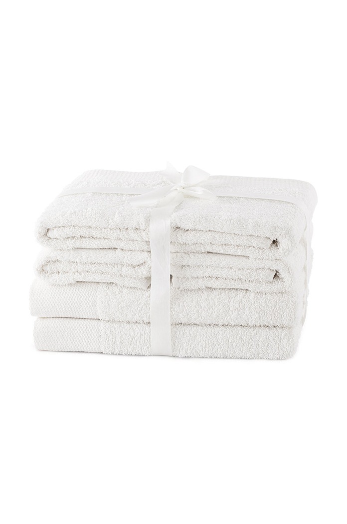 set de prosoape (6-pack) alb 4251525429289