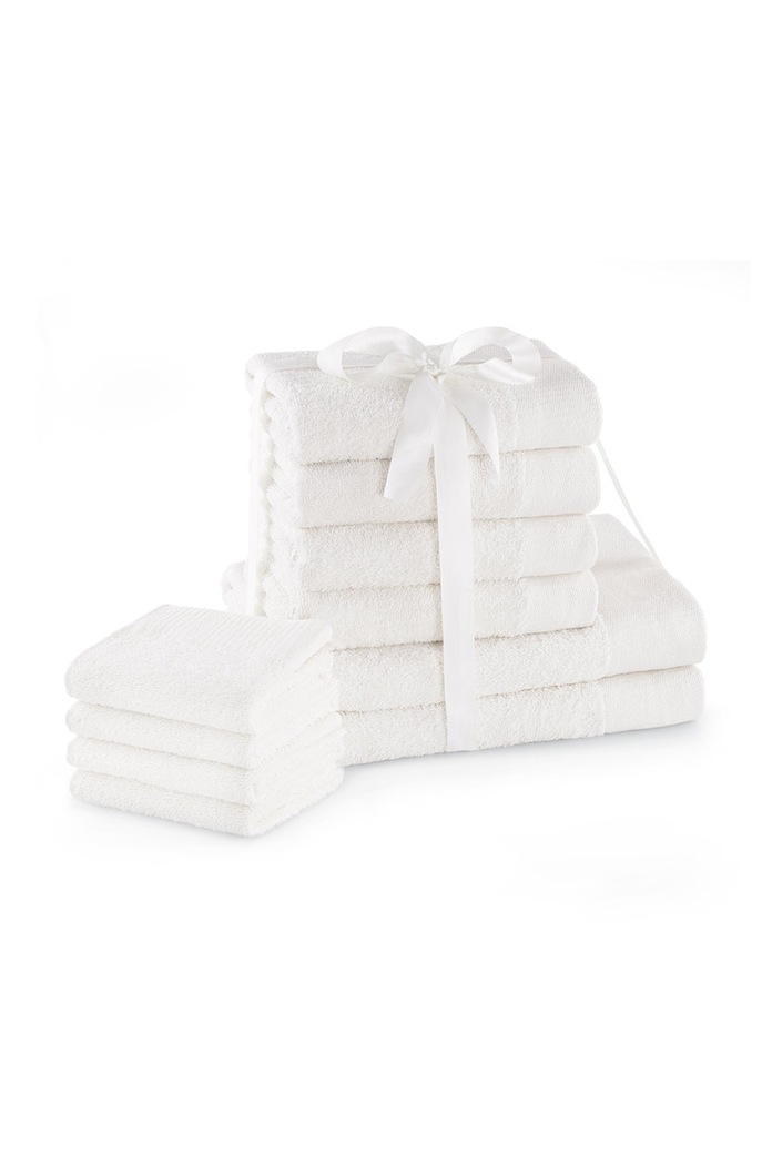 set de prosoape (10-pack) alb 4251525429296