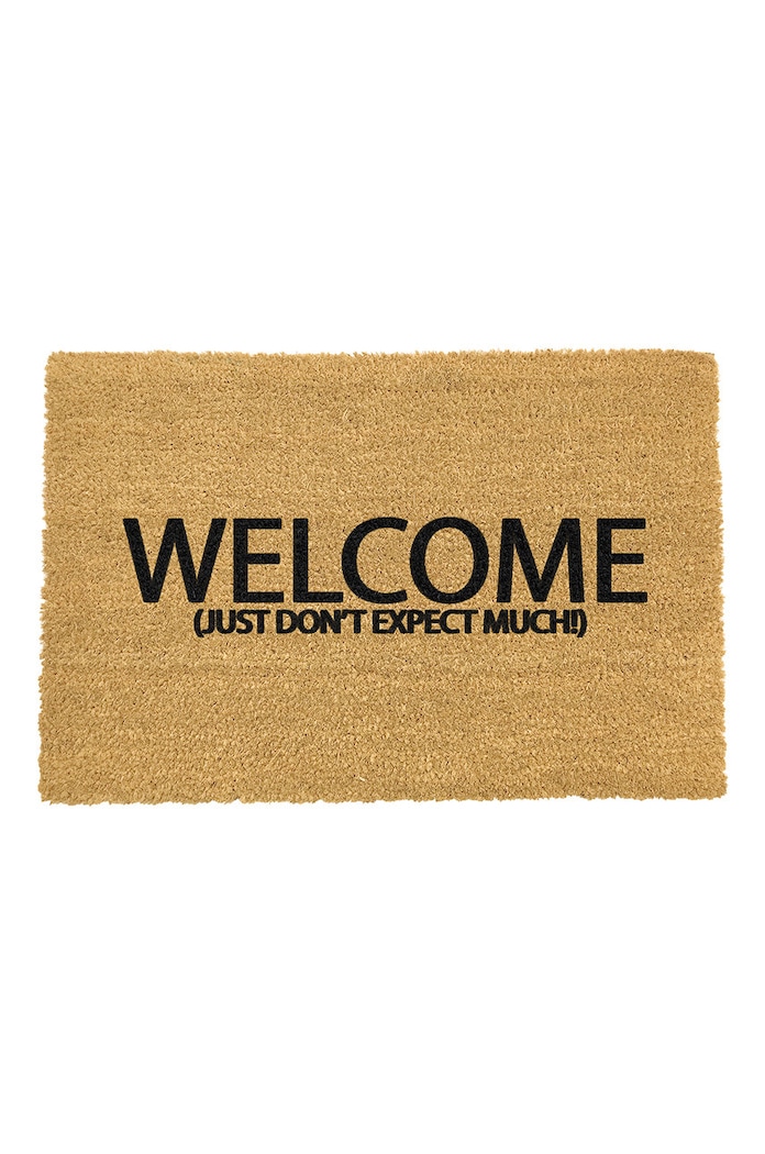 Rohožka Artsy Doormats Welcome Collection béžová TYPO.DONTEXPECTMUCH