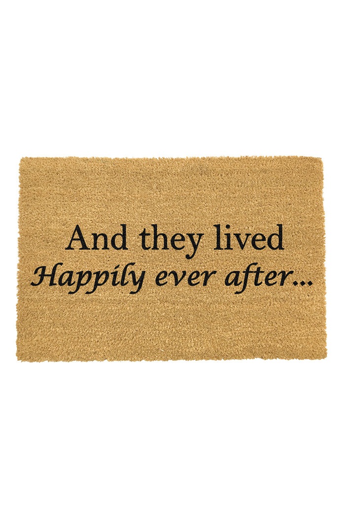 Rohožka Artsy Doormats Chic Collection béžová TYPO.HAPPILYAFTER