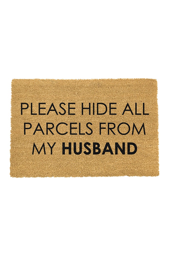 Artsy Doormats pres Chic Collection bej TYPO.HIDEPARCELS