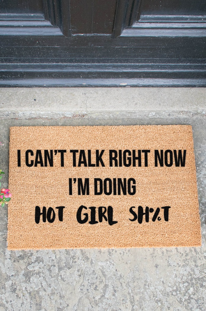 Artsy Doormats wycieraczka Chic Collection beżowy TYPO.HOTGIRL
