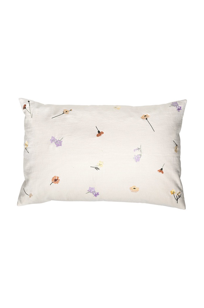 Broste Copenhagen poszewka na poduszkę Flora multicolor 50030155
