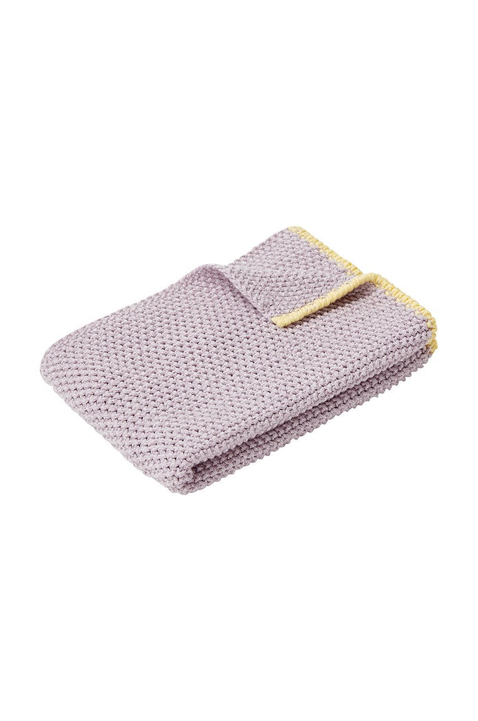 Памучна кухненска кърпа Hübsch Herb Tea Towel виолетов 221108