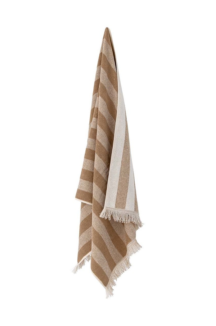 Bloomingville ręcznik bawełniany Elaia 82055266 brązowy AA00