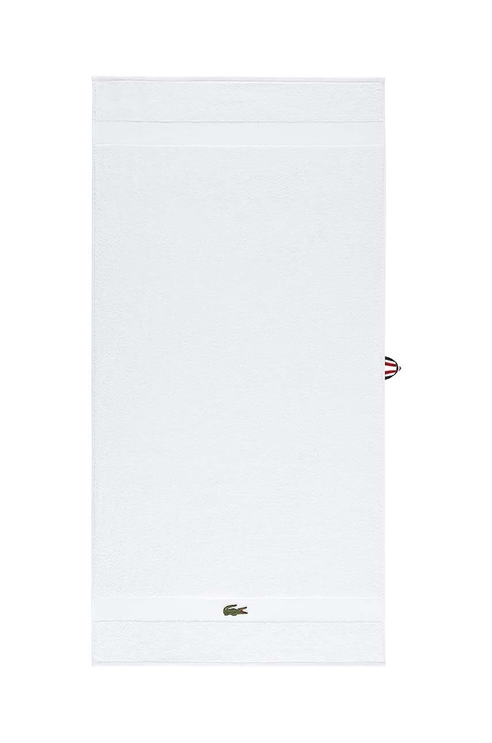 Lacoste średni ręcznik bawełniany LCASUAL 70 x 140 cm biały 1007099.