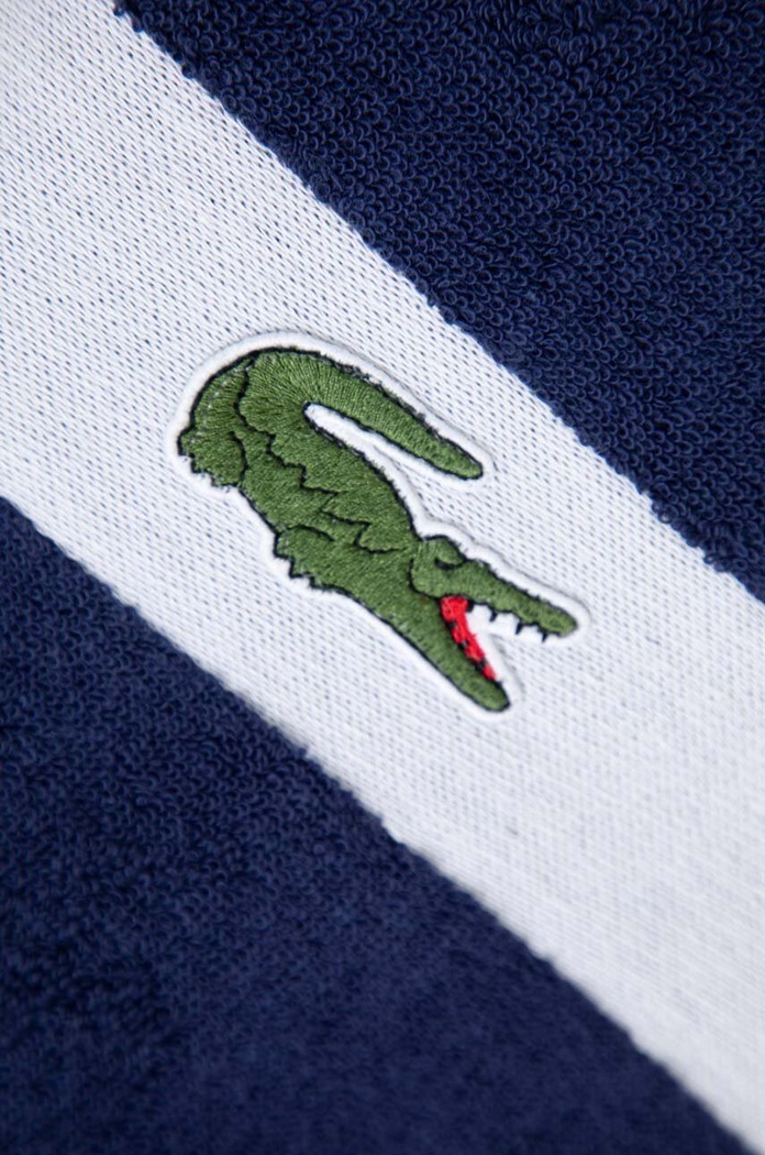Koupelna Malý bavlněný ručník Lacoste LCASUAL 55 x 100 cm 1010873 modrá