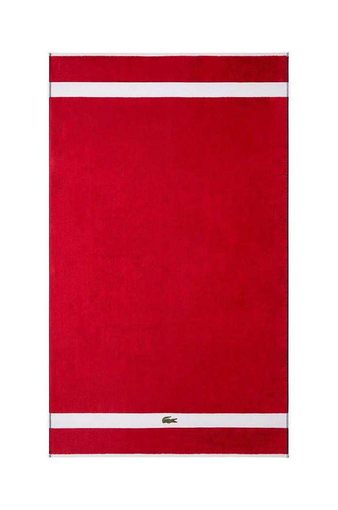 Lacoste duży ręcznik bawełniany 90 x 150 cm niebieski 971932