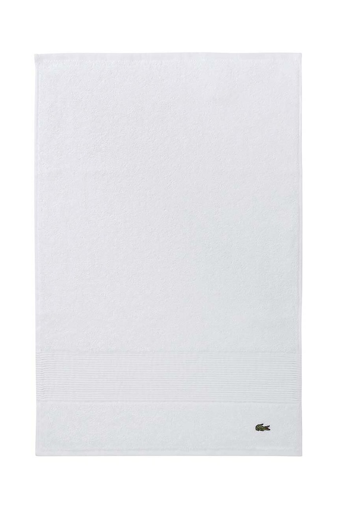 Mali pamučni ručnik Lacoste 40 x 60 cm bijela 972164