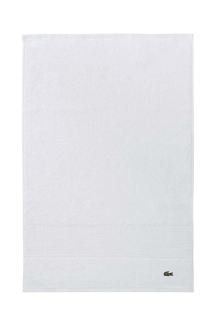 Mali pamučni ručnik Lacoste 40 x 60 cm bijela 972164