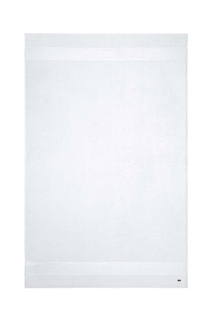 Pamučni ručnik Lacoste 100 x 150 cm bijela 972167