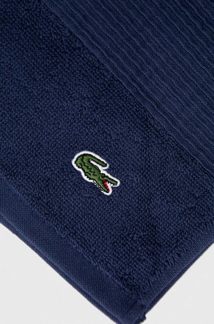 Koupelna Malý bavlněný ručník Lacoste 50 x 100 cm 972171 modrá