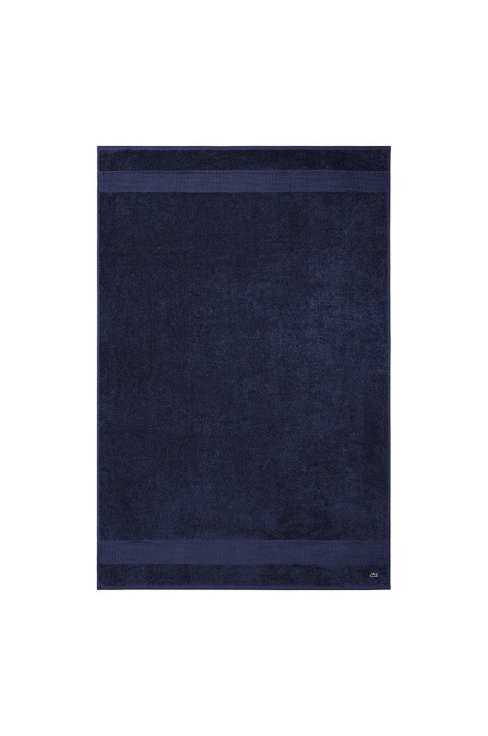Stredný bavlnený uterák Lacoste Marine 100 x 150 cm modrá 972173